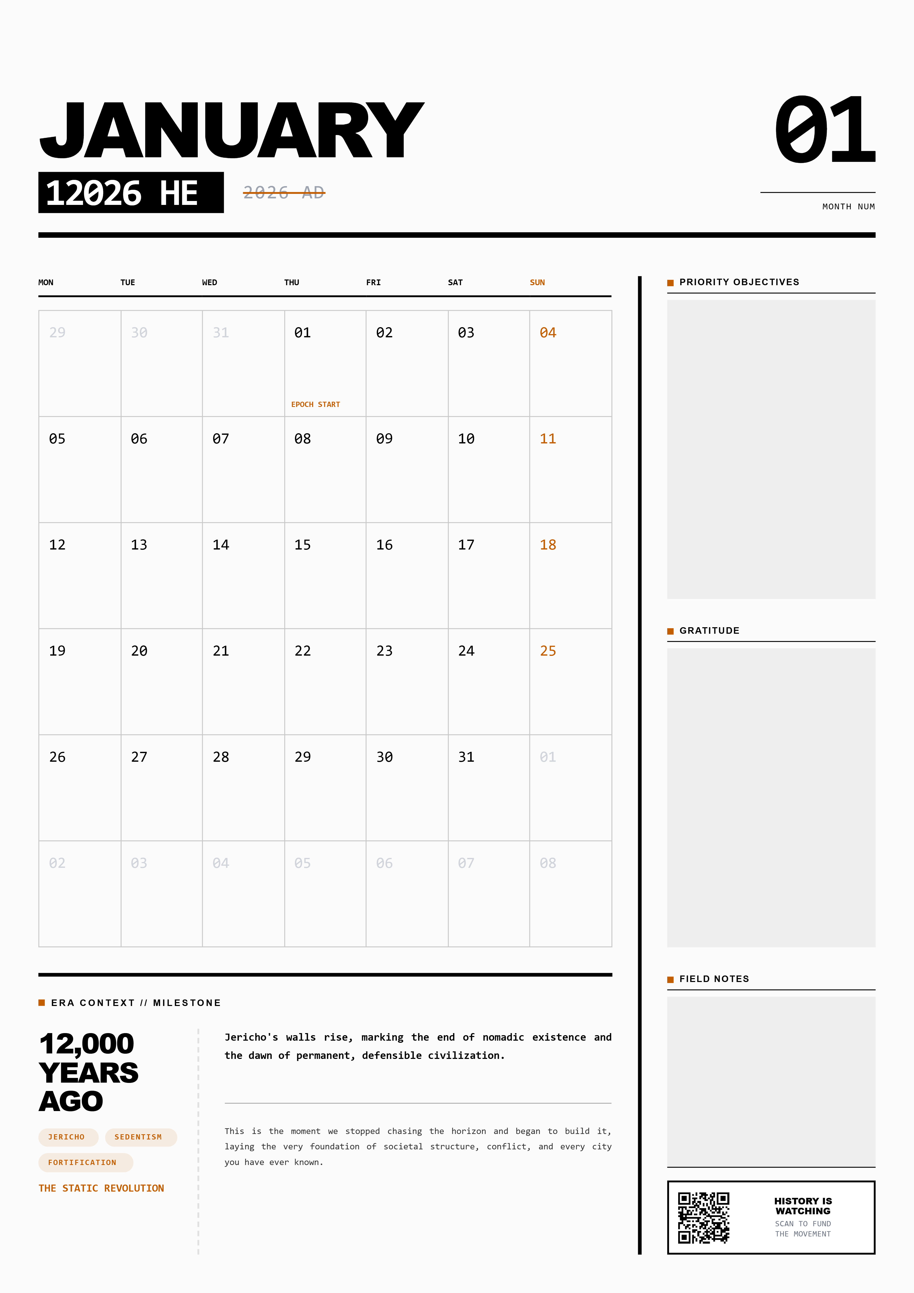 Standard Edition Calendar 2